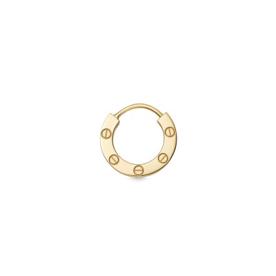 CARTIER LOVE SINGLE EARRING B8301423